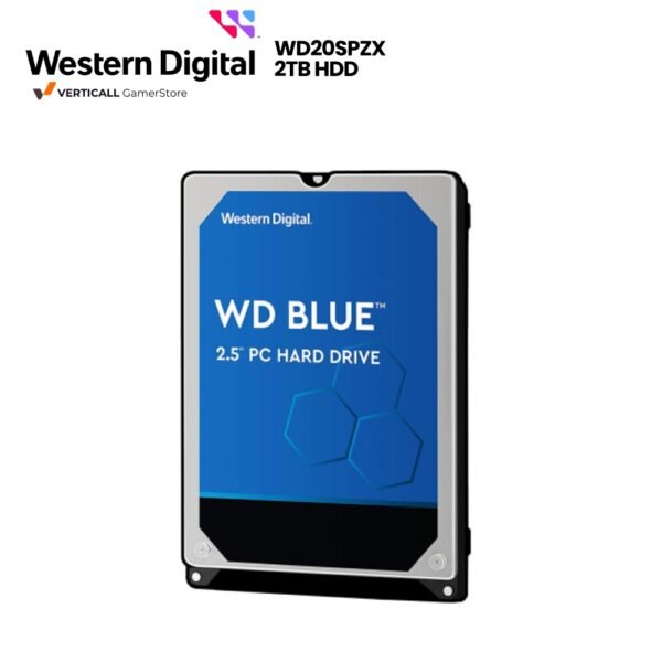 DISCO MÉCANICO WD BLUE WD20SPZX, 2TB HDD