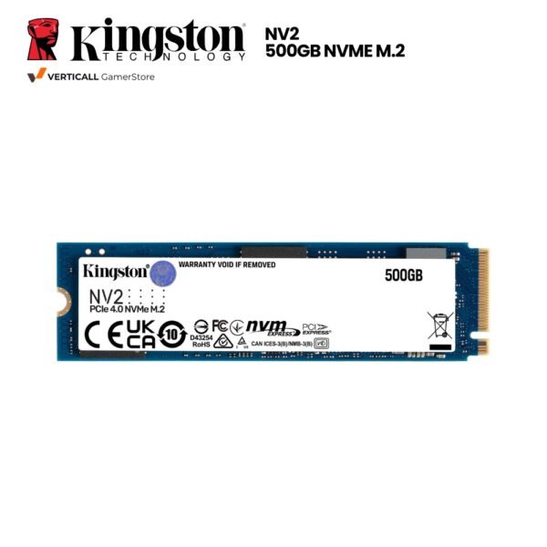 UNIDAD DE ESTADO SÓLIDO KINGSTON NV2, 500GB NVME M.2