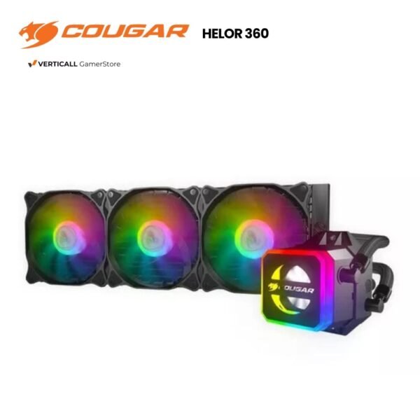 REFRIGERACIÓN LIQUIDA COUGAR HELOR 360, 3 FAN