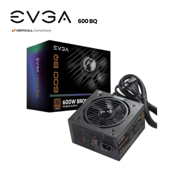 FUENTE DE PODER 600W EVGA 600BQ, 80 PLUS BRONZE