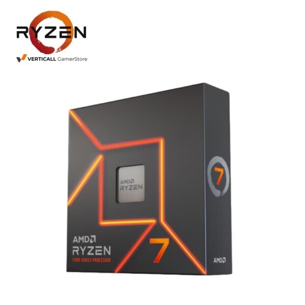 PROCESADOR AMD RYZEN 7-7700X, 8 NÚCLEOS, 16 HILOS, AM5