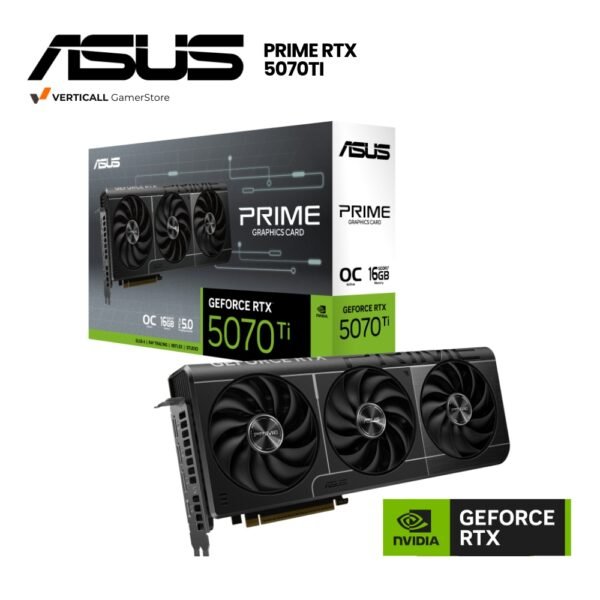 TARJETA DE VIDEO ASUS PRIME RTX 5070TI OC, 16GB
