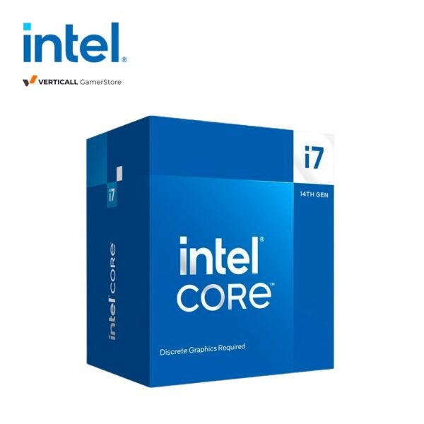 PROCESADOR INTEL CORE i7-14700F, 20 NÚCLEOS, 28 HILOS, LGA 1700