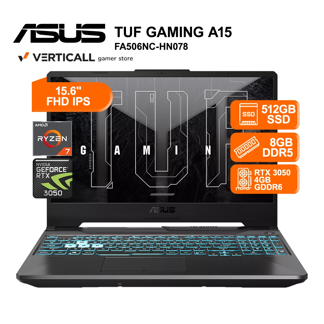 ASUS TUF GAMING A15 FA506NC-HN078 portada